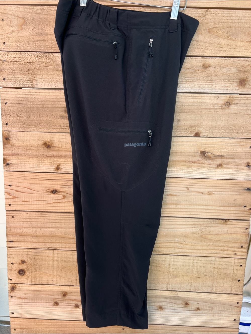 Patagonia Black Men's Technical Joggers with Zipper Pockets